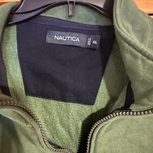Nautica Green Zip-Up Jacket